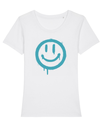 Smiley Face White