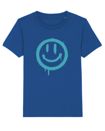 Smiley Face Majorelle Blue