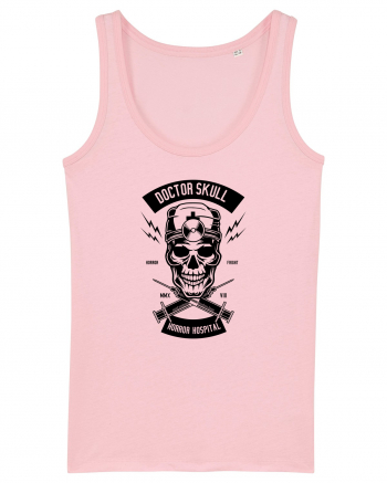 Doctor Skull Black Cotton Pink