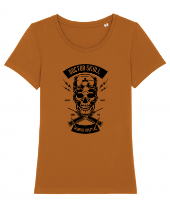 Doctor Skull Black Roasted Orange