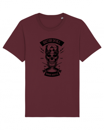 Doctor Skull Black Burgundy