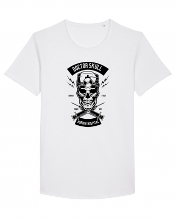 Doctor Skull Black White