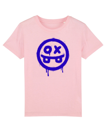 Sick scary face Cotton Pink