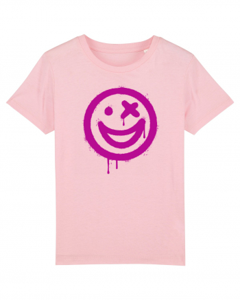 Smiling face Cotton Pink