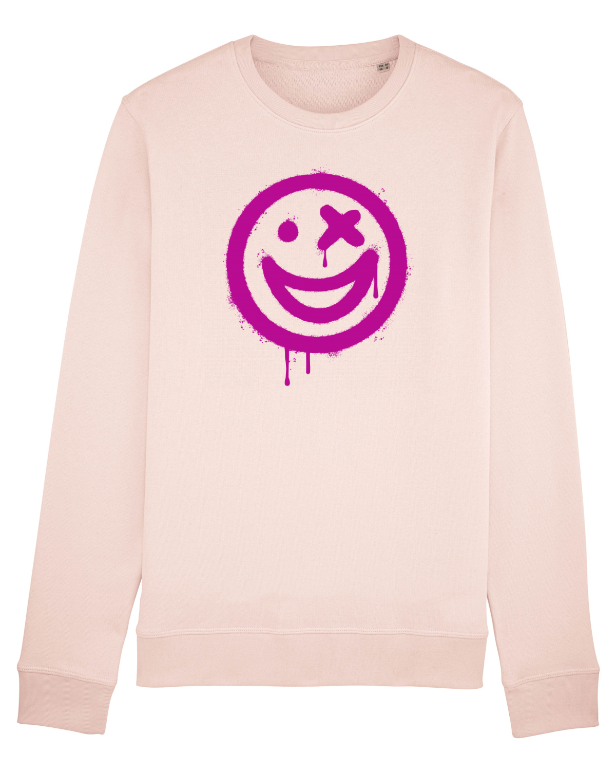Bluză mânecă lungă Unisex Rise Candy Pink