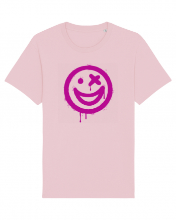 Smiling face Cotton Pink