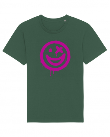 Smiling face Bottle Green