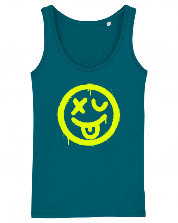 Smiling sick face Ocean Depth