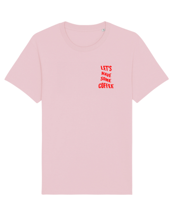 Let's have some coffee Cotton Pink
