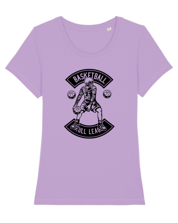 Basketball Skull Black Lavender Dawn