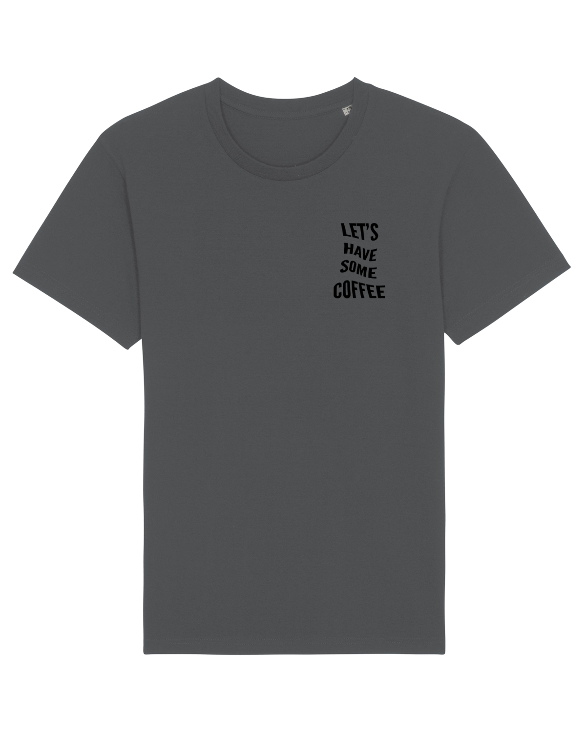 Tricou mânecă scurtă Unisex Rocker Anthracite