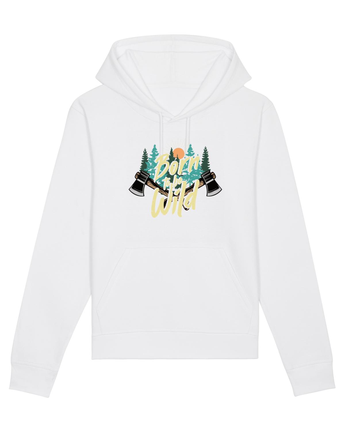 Hanorac Unisex Drummer White