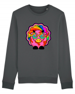 Psychedelic Cow Bluză mânecă lungă Unisex Rise