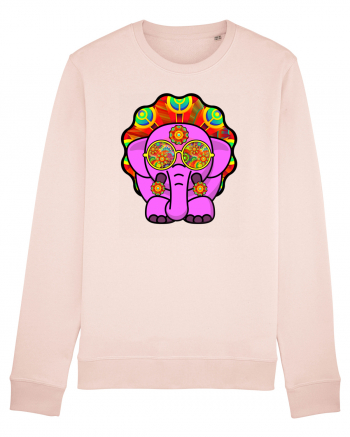 Psychedelic Elephant Candy Pink