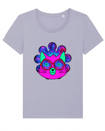 Psychedelic Cat Lavender