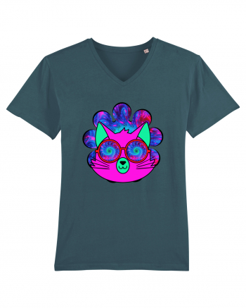 Psychedelic Cat Stargazer