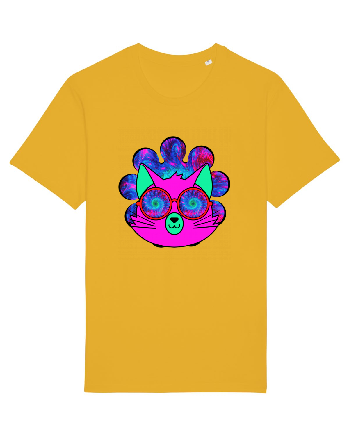 Tricou mânecă scurtă Unisex Rocker Spectra Yellow