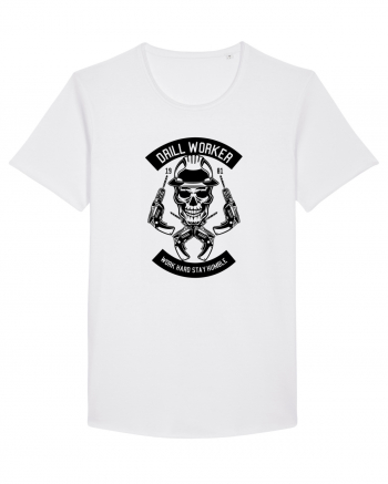 Bormasina Skull Black White