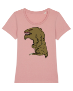 BLIND GIANT MUTANT BEAR Tricou mânecă scurtă guler larg fitted Damă Expresser