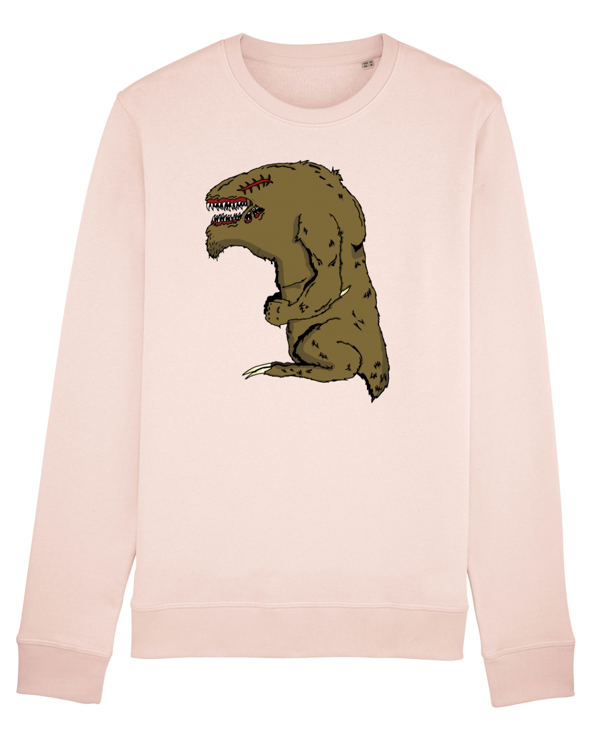 Bluză mânecă lungă Unisex Rise Candy Pink