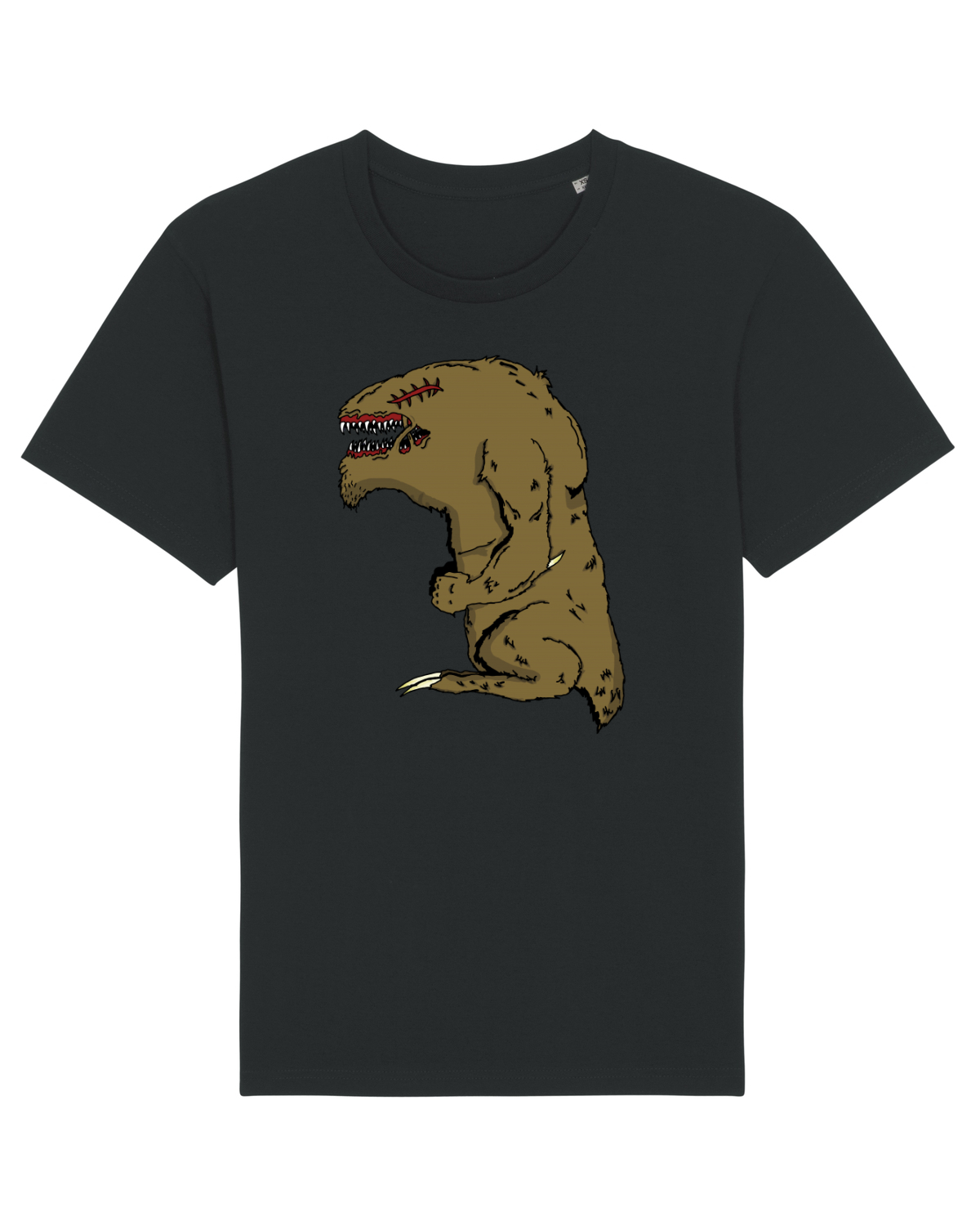 Tricou mânecă scurtă Unisex Rocker Black