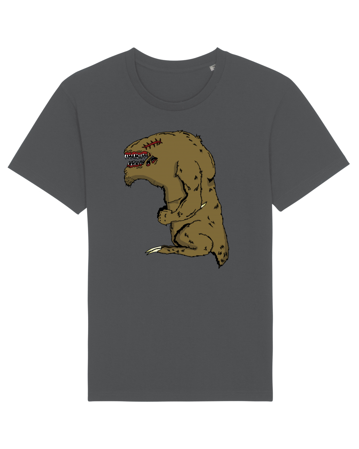 Tricou mânecă scurtă Unisex Rocker Anthracite