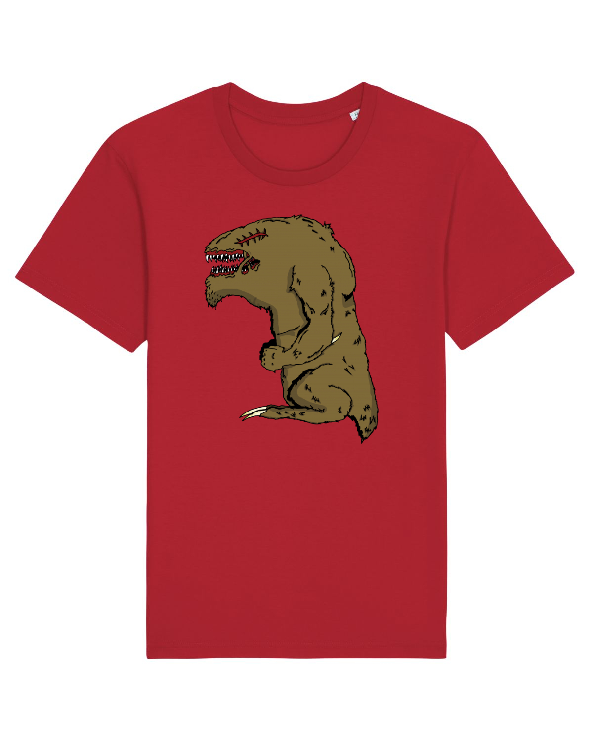 Tricou mânecă scurtă Unisex Rocker Red