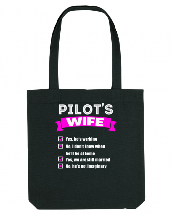 PILOTS WIFE Black