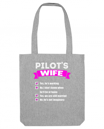 PILOTS WIFE Heather Grey