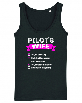 PILOTS WIFE Black