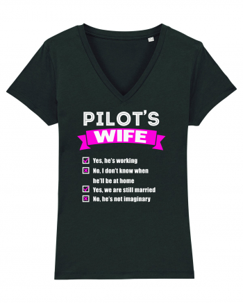 PILOTS WIFE Black