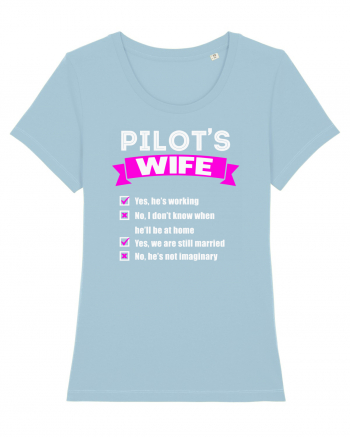 PILOTS WIFE Sky Blue