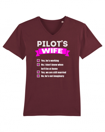 PILOTS WIFE Burgundy