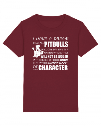 PITBULLS Burgundy