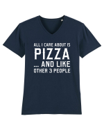 PIZZA Tricou mânecă scurtă guler V Bărbat Presenter