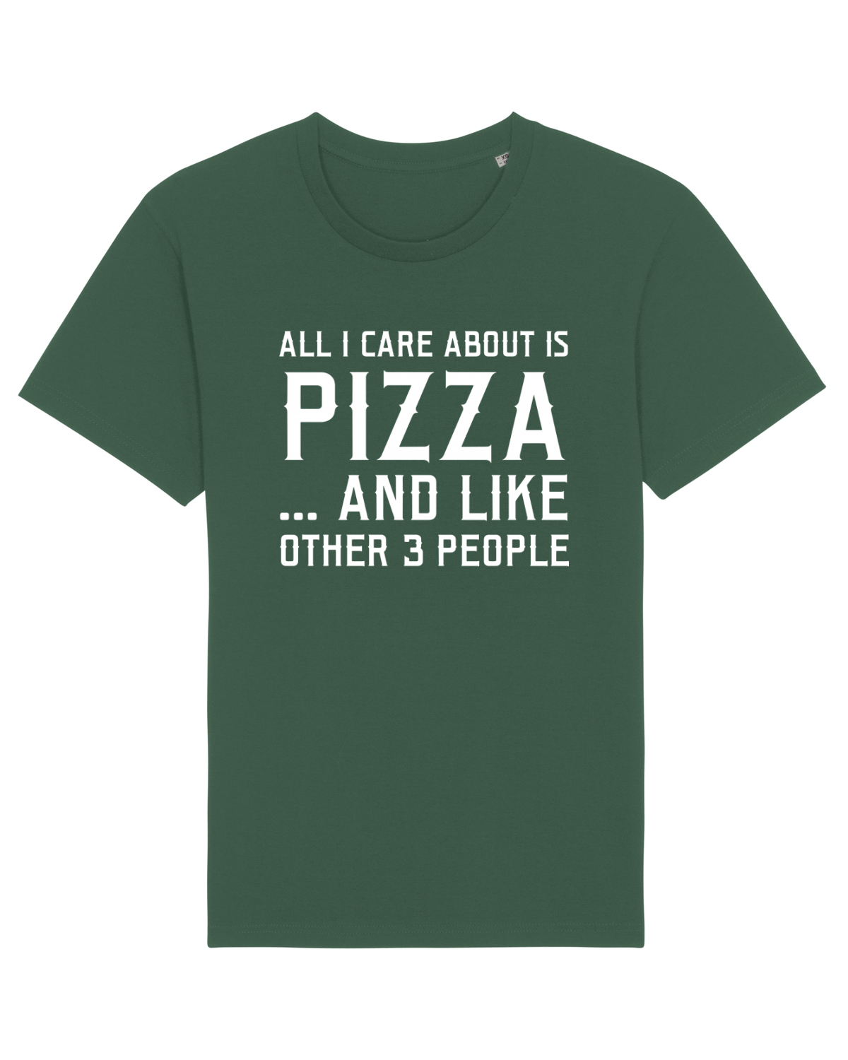 Tricou mânecă scurtă Unisex Rocker Bottle Green