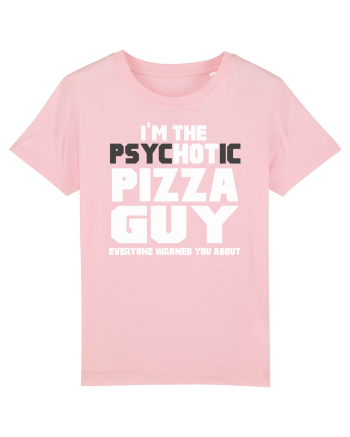 PIZZA guy Cotton Pink