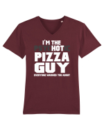 PIZZA guy Tricou mânecă scurtă guler V Bărbat Presenter
