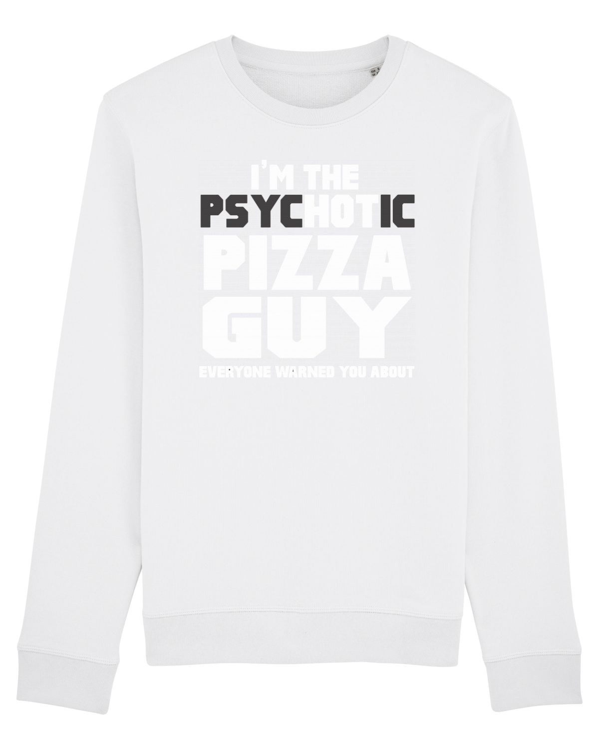 Bluză mânecă lungă Unisex Rise White