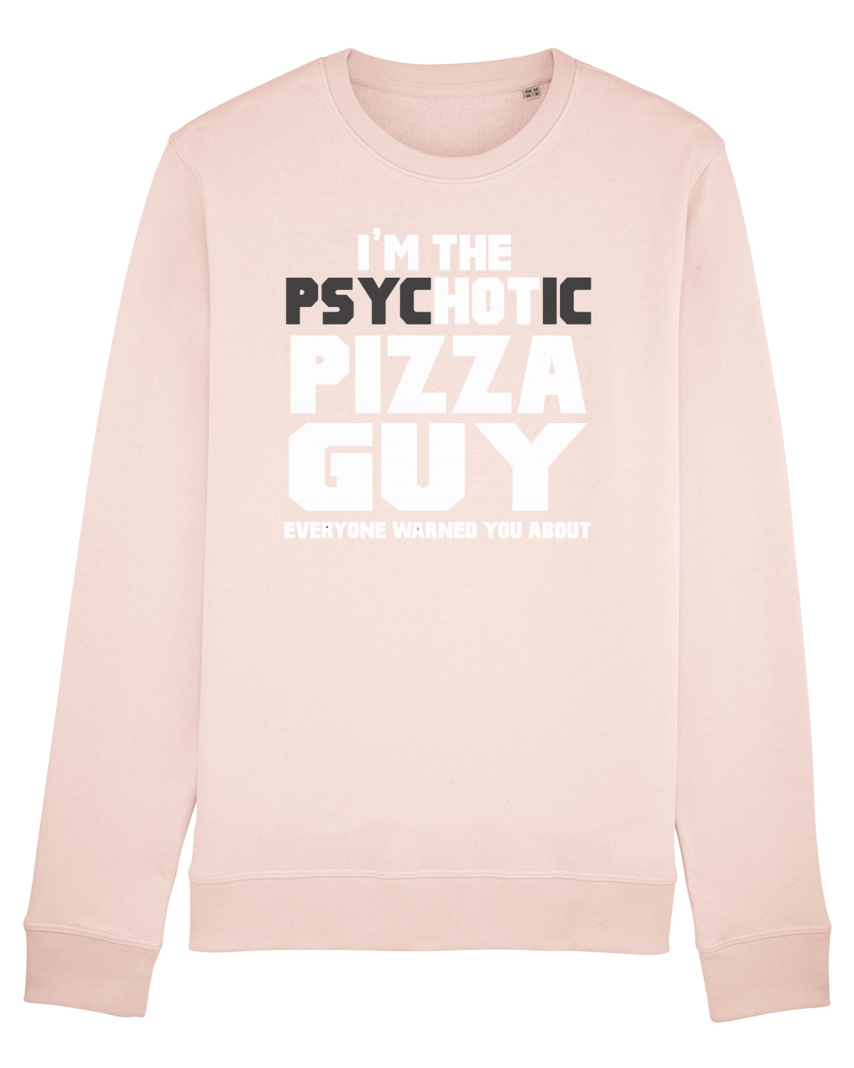 Bluză mânecă lungă Unisex Rise Candy Pink
