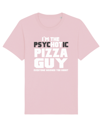 PIZZA guy Cotton Pink