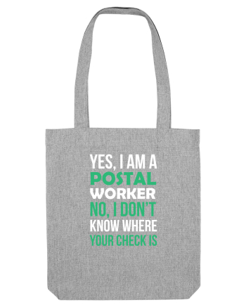 POSTAL WORKER Heather Grey