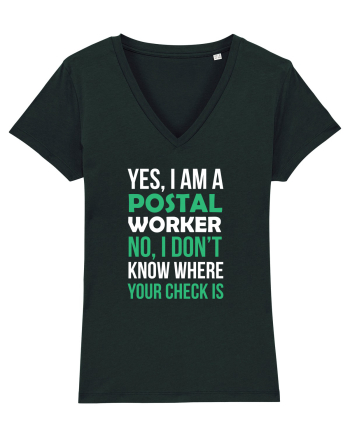 POSTAL WORKER Black