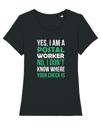 POSTAL WORKER Black