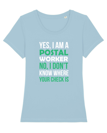 POSTAL WORKER Sky Blue