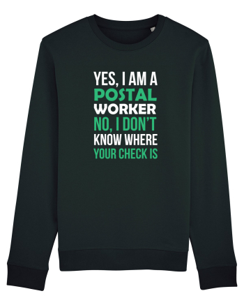 POSTAL WORKER Black