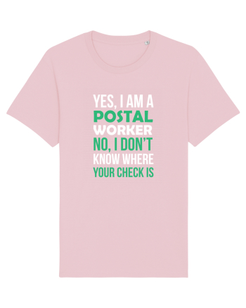 POSTAL WORKER Cotton Pink