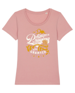 PRAYING Tricou mânecă scurtă guler larg fitted Damă Expresser