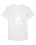 QUARTZ Tricou mânecă scurtă guler larg Bărbat Skater
