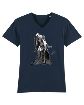 Belly Dancer French Navy